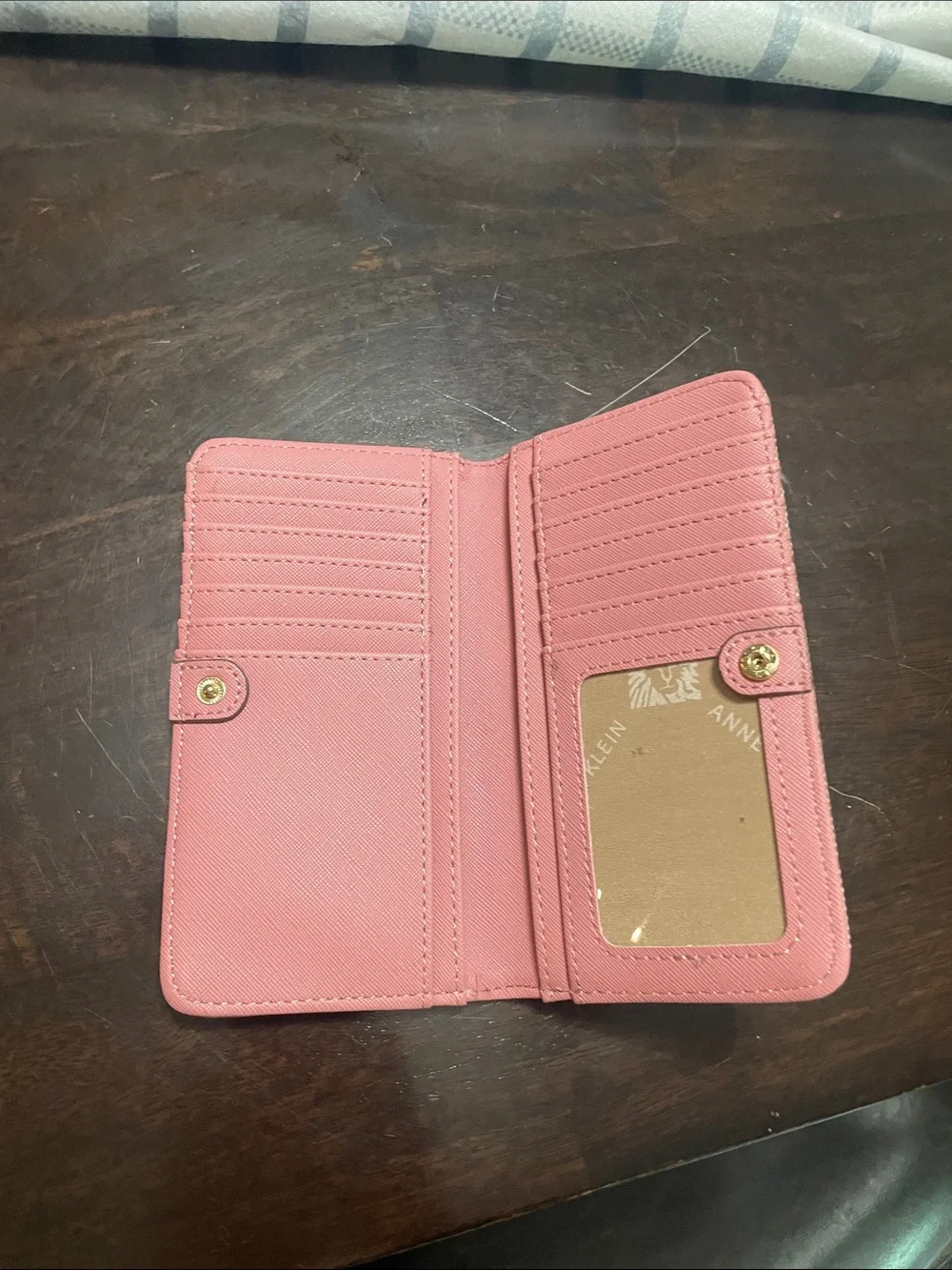 Anne Klein monogram print